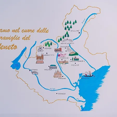 לינה וארוחת בוקר Del Grappa *